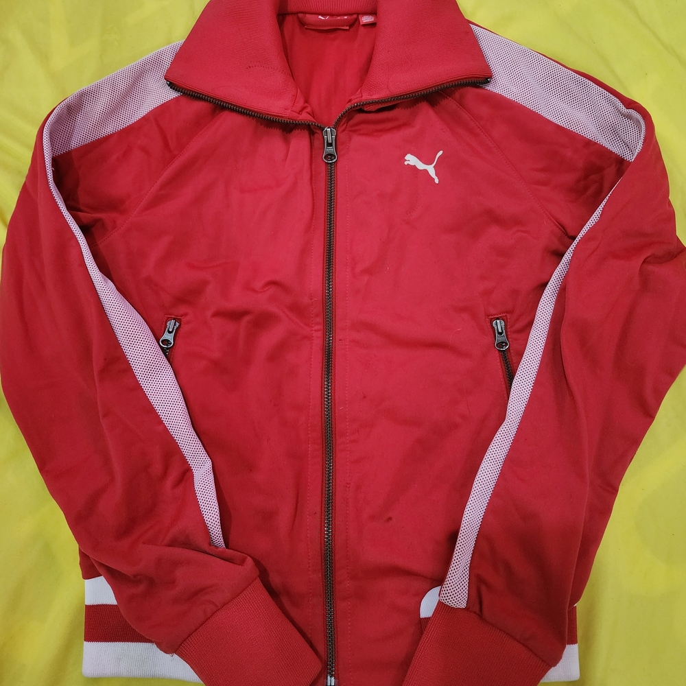Puma Red Track Jacket